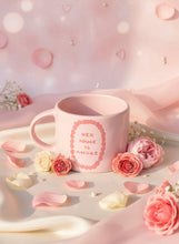 Tasse Keramik „Her name is Amore“ Rosa-Pink