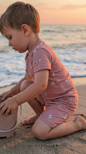 UV-Lycra Segelboote Rosé