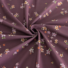 UV Lycra Streublumen tiefes Mauve