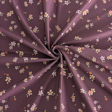 UV Lycra Streublumen tiefes Mauve
