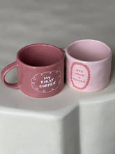 Tasse Keramik „Her name is Amore“ Rosa-Pink