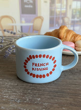 French Kissing Mug – Handcrafted, Microwave & Dishwasher Safe, 9x9x7 cm – Perfect for Coffee Breaks & as a Gift