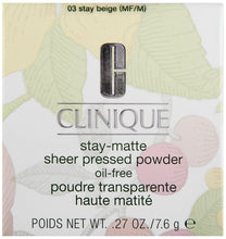 Clinique Stay-Matte Transparenter Puder